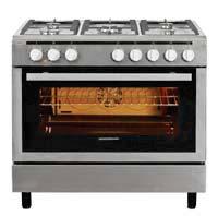 Conversion Kit Grill Pan and Handle 90CM DUAL FUEL RANGE COOKER Electric 100L Single Cavity 5 Gas Burners Incl.