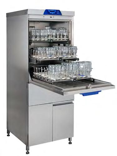 LANCER LX Laboratory Glassware Washer Description: The LX fully automatic freestanding washer has an electronic programmable microprocessor capable of storing up to programs ( pre-programmed, 0 user