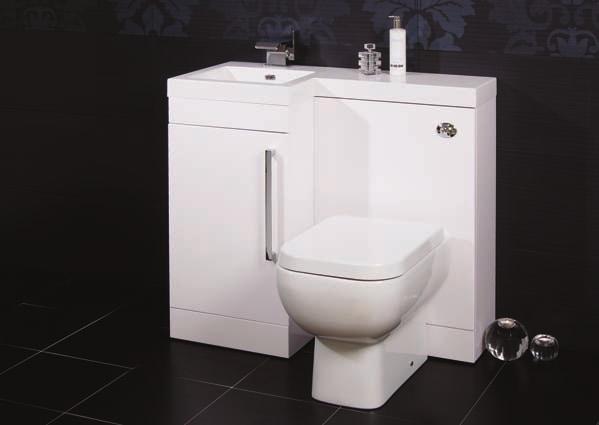 Apex Furniture Apex White Combo Unit 5 Pan Options Available p58 H 850mm W 900mm D 400mm Left Hand Version 593.