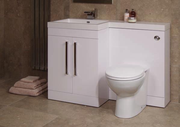 Tabor Furniture Tabor White Combo Unit 5 Pan Options Available p58 H 850mm W 1200mm D 760mm Left Hand Version 1250.