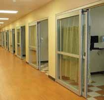 Single and double swing door systems as well as bi-swing, bi-fold units with matching slim line horizontal sight lines are also available with and without transoms.