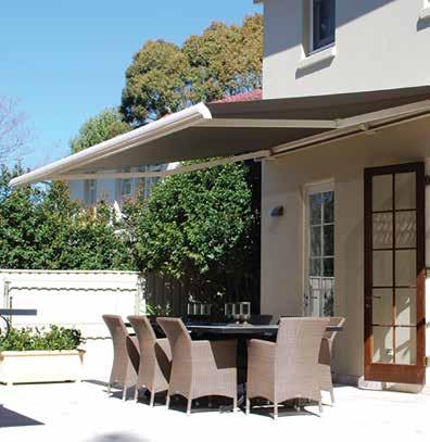 Create another room through installing an awning