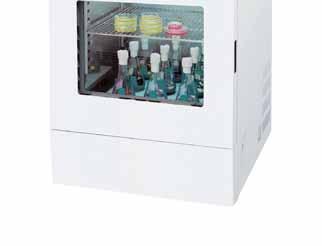 Multi-purpose incubated shakers feature a wide range of temperature control and large