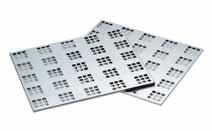 0 ISS-3075 / R EDA8233 2 11 516 506 / 20.3 19.9 ISS-4075 / R EDA8244 2 5 247 247 / 9.7 9.7 IM-10 Perforated Shelves Stainless steel shelves are readily removed without using tools for easy cleaning.