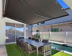 Folding Arm Awnings are retractable awnings that provide a fashionable canopy.