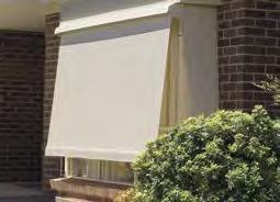 Drop-Arm Fabric Awnings Our Drop-Arm Fabric Awnings are an ideal solution for shading any type of window.