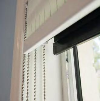 Our Roller Blinds come with an easy-to-use chain control, or for