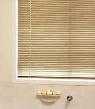 Venetian Blinds give you complete control of the light in any space and they can also be easily