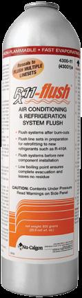 Rx11-flush Starter Kit 4300-08 NEW 1 lb. canister 4300-09 2+1 Display Pack 4300-10 2 lb.