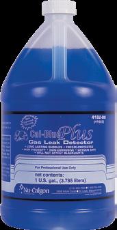 Gas Leak Detectors 6 ounce bottle with dauber 4182-53 1 quart spray bottle 4182-24 1 gallon