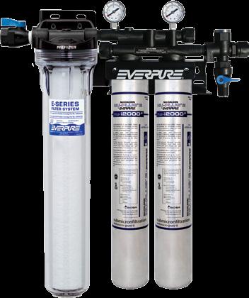 Pictured: High Flow CSR Triple-MC 2 Systems MRS-20 Reverse Osmosis System Complete Mineral Reduction Water Processing System, removing at least 90%+ of all dissolved solids that cause scale
