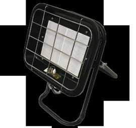 PORTABLE INFRARED GAS-FIRED HEATERS