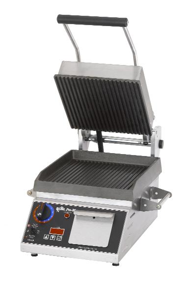 Pro-Max grooved two sided grill.