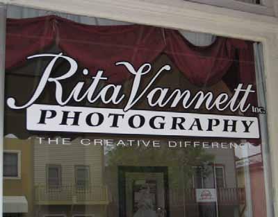 Window signs should consist predominately of lettering with a transparent background. 2.
