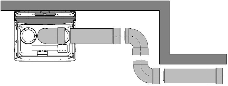 5.5.1.2 Extending the flue (see fig. 16a) Fig.