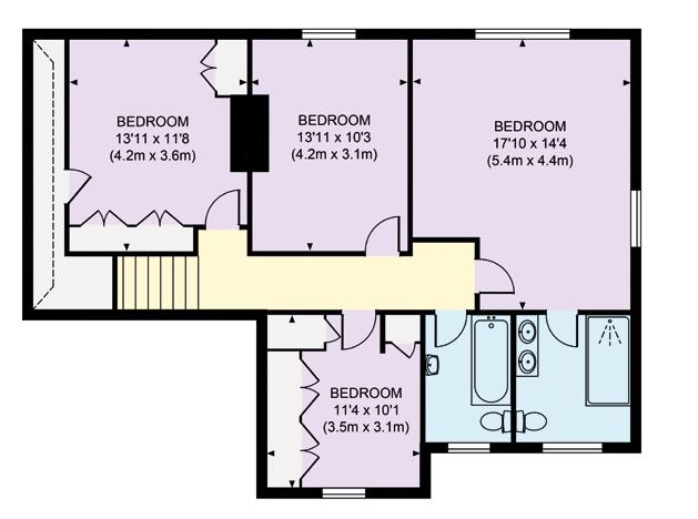 Reception Bedroom Bathroom Kitchen/Utility Storage Terrace