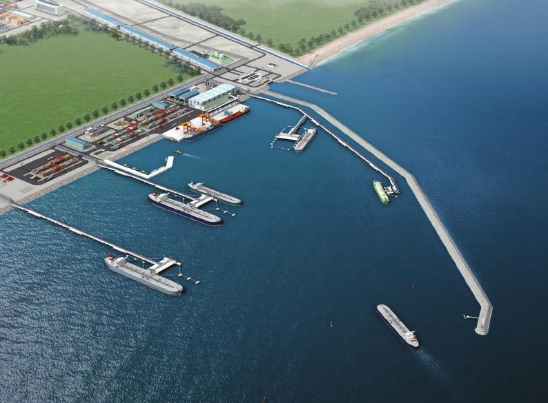 Overseas Harbor Development Based on our expertise on port and coastal engineering, SEKWANG has been carried out feasibility studies, master planning, basic and detail design, approval permit and