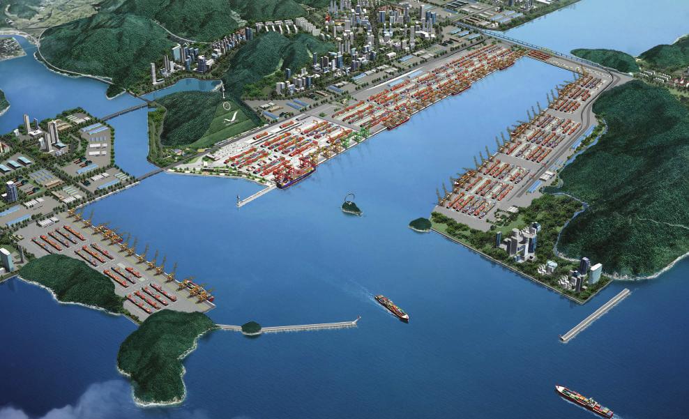 North Container Terminal of Busan New Port Master planning, design and supervision Design (200) Alternative design : Berthing facilities 1.