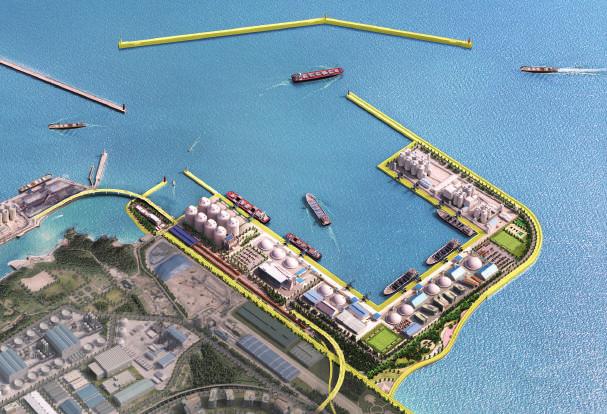 km, Waterfront 80,00 m2 Donghae New Port Saemangeum New Port Master planning and design (2008~201) Pre-feasibility study and proposal of private investment (Investment project by Daewoo E&C) Master