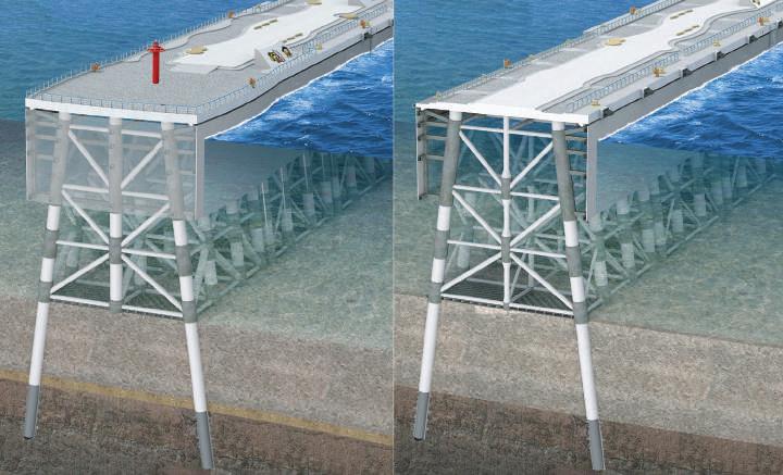scope : Breakwater 640 m Detail design of Outer Breakwater of Dadaepo Port