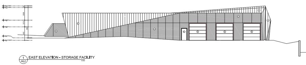 Three loading spaces are located within the accessory use building. Figure 6. Site Plan 2.