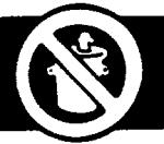 Disposal Alert This symbol appears when care must be