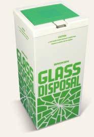 disposal cartons for glass Safe Disposal for Lab Glassware Sturdy corrugated cardboard receptacle is supplied with a 2 mil thick polypropylene bag to contain broken glass fragments and spilled
