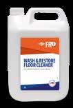 WASH & RESTORE FLOOR CLEANER Floor