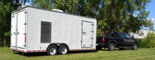 Premium Mobile Spray Rigs The Lineup 16 ft Bumper-Pull Trailer 20 ft Bumper-Pull Trailer 28 ft Gooseneck Trailer Custom Box Truck Turn-key Trailer and Truck Installations CJ Mobile Rigs are designed