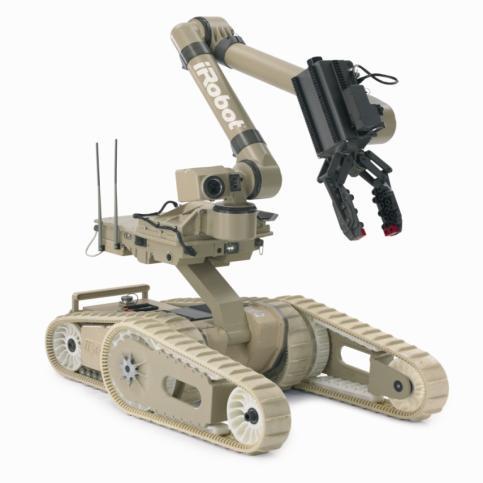 *Pictures not to scale Next Generation of Military Ground Robots Product* FirstLook Size/features 5 lbs Adaptable wireless networking