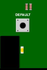Hardware 1. Kick Start 2. Default Button 3. Status LED 4. Serial Out 5. Outputs 6. Onboard Expander Connector Figure 1 X-Series Alarm Panel 7.