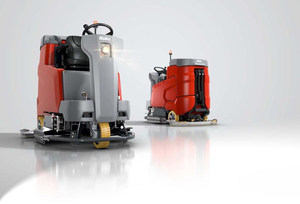 Cleanliness combined with safety Our machines meet the highest demands.