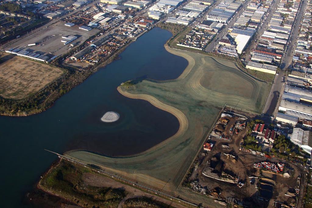 The Completed North Side Wetlands: