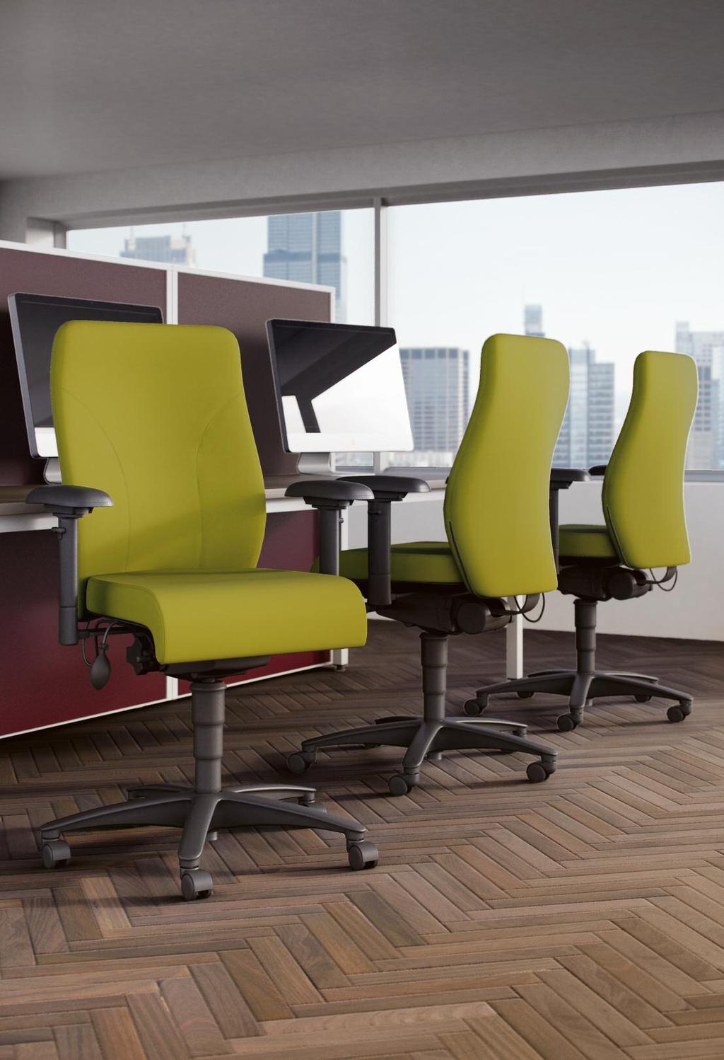 ethos A highly specified chair, ethos is designed to provide