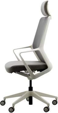 Clean lines and simple aesthetics mean that the Flow chair fits comfortably in most environments.