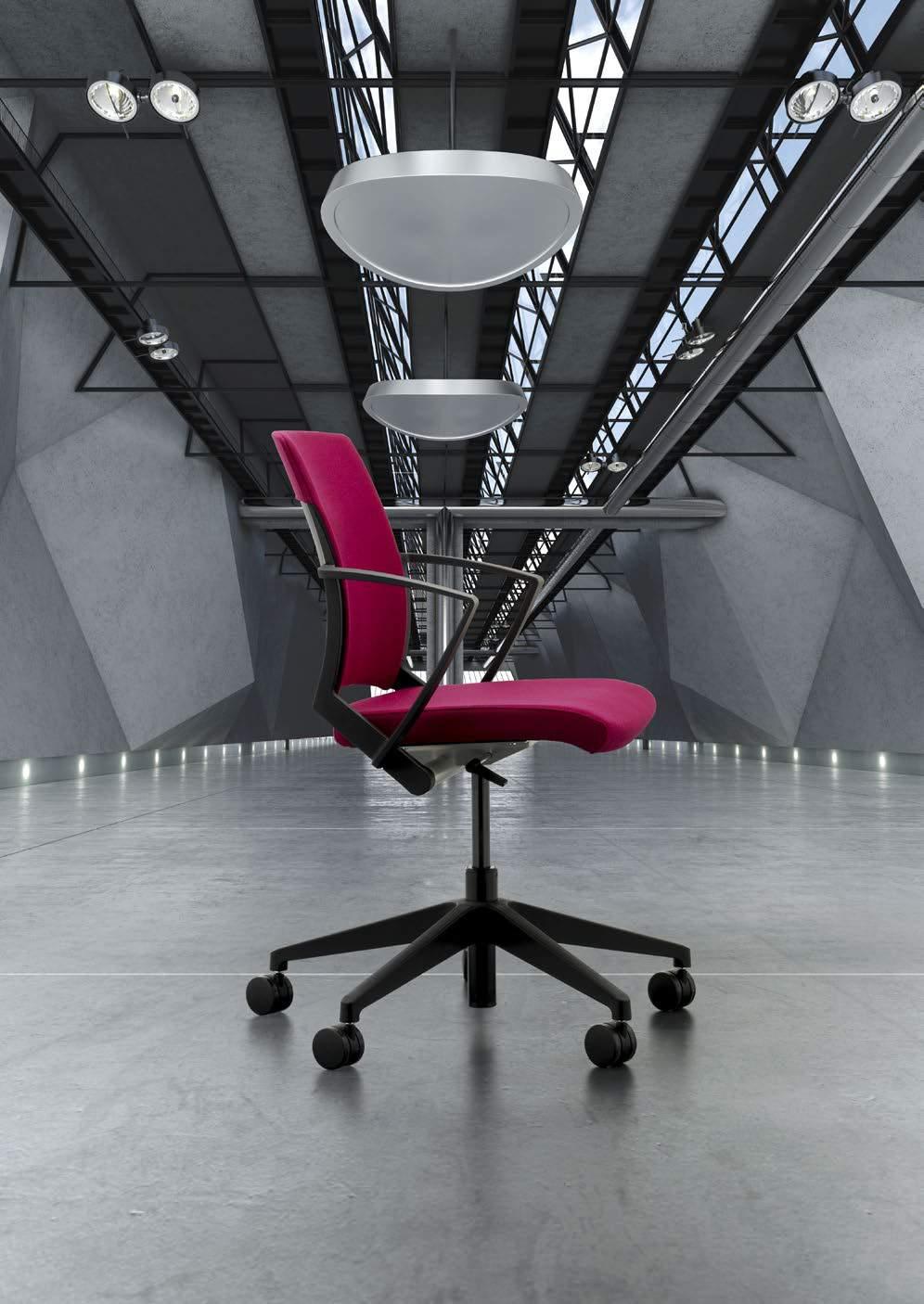 Cube_ Work seating designed by Verco The Cube chair s linear design,