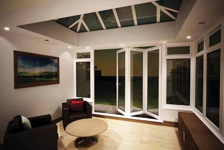 A substantial deeply dimensioned orangery soffit runs right around the perimeter and delivers a well built and pleasing sense of permanence.