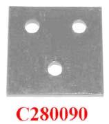 Part # C280090 C280070-complete Description Backup plate for SF hinges Swivel bracket w/ insert & painted C280100 Hinge shaft 3" C280080 B224000 B224010 Hinge