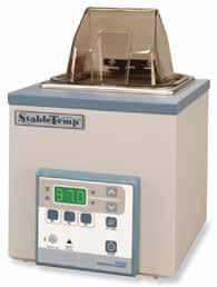 StableTemp digital utility baths combine precise temperature control and excellent temperature stability to provide you with reliable heating for temperature-sensitive samples.