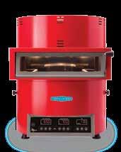 Artisan-style Pizza Anywhere Consistent artisan style, hearth-baked results, no matter who is doing the cooking Independently controlled top and bottom convection fans heat up to 8 F (50 C) Cooks up