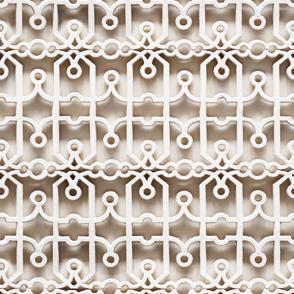 work from the 1930s, the lattice repeat pattern