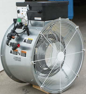 STANDARD HEATER FEATURES: Mechanical, normally closed, flame switch with time delay reset.