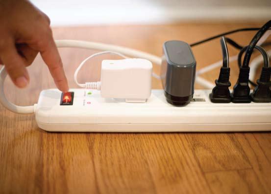 TIP #5 - ASSESS PLUG LOADS Use power strips to control electronic equipment (including computers) to reduce phantom load.