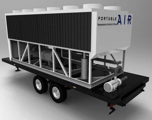 PA-ACCTR-200 Call us today! (800)341-4297 The 200-Ton portable chiller package features a Trane RTAC chiller unit.