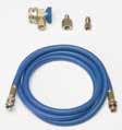vehicle A/C system Scope of delivery hose set: service quick 8 m service hose for low-pressure side,