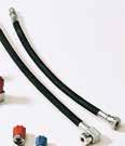 Hoses and adapters for R 134a R 1234yf 67 Ref. No. Description 8885400026 8885400027 Service quick coupler, low pressure, for R 134a with M14 x 1.