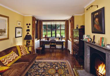 The ground floor accommodation comprises a handsome entrance hall which gives access to the reception rooms benefitting from a wealth of original features such as the dining room which has tall