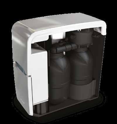 The perfect solution - a Kinetico water softener Designed for convenience From the easy-lift magnetic lid to the salt viewing window, enjoy soft water without the hard work.