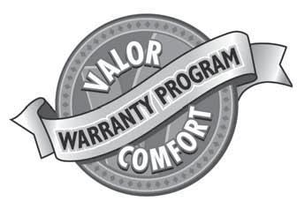 Thank You... For purchasing a Valor by Miles Industries. Your new radiant gas heater is a technical appliance that must be installed by a qualifi ed dealer.