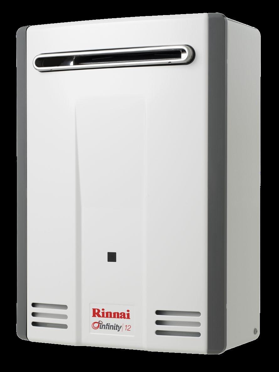 Infinity Continuous Flow Hot Water Our Story Rinnai revolutionised the Australian water market in the early 1990 s when we launched the first electronically controlled gas continuous flow hot water